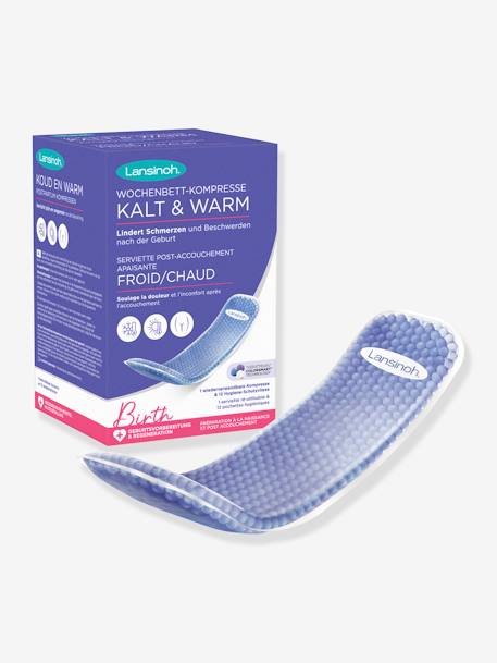 Set van 12 LANSINOH kalmerende postnatale pads koud/warm blauw - vertbaudet enfant 