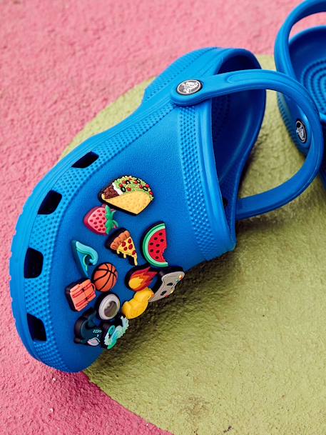 Klassieke Clog K CROCS(TM) BALLERINA PINK+blauw+NAVY+PEPPER+PUUR WATER+rozen - vertbaudet enfant 