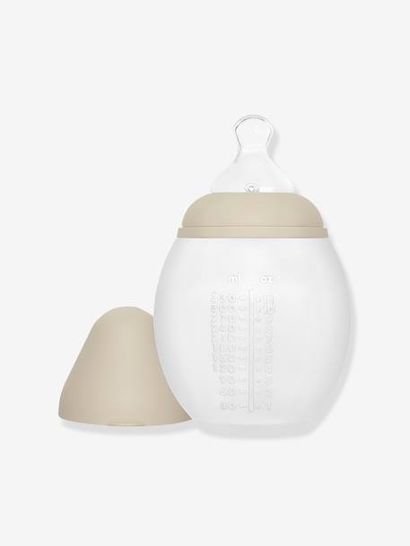 Zuigfles BibRond 330 ml ELHEE Beige (Sand) - vertbaudet enfant 