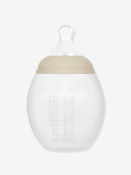 Zuigfles BibRond 330 ml ELHEE Beige (Sand) - vertbaudet enfant 