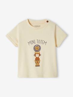 Baby-T-shirt, souspull-Babyshirt mini totem korte mouwen
