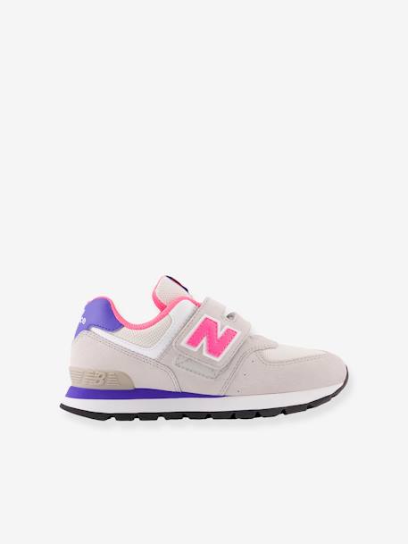 Kindersneakers met veters PV574DK2 NEW BALANCE¨ ecru - vertbaudet enfant 