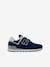 Kindersneakers met klittenband PV574EVN NEW BALANCE¨ marineblauw - vertbaudet enfant 