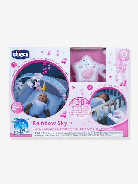 Regenboogboog - CHICCO blauw+rozen - vertbaudet enfant 