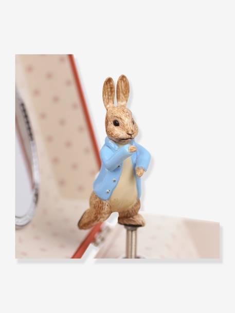 Peter Rabbit muziekdoos kubus - TROUSSELIER rood, bedrukt - vertbaudet enfant 