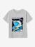 T-shirt met lovertjes en astronautenmotief gemêleerd grijs+marineblauw - vertbaudet enfant 