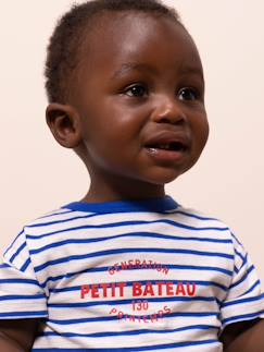 Baby-T-shirt, souspull-T-shirt met korte mouwen PETIT BATEAU