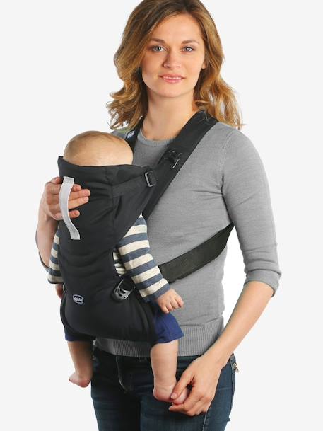 Ergonomische babydrager CHICCO Easyfit grijs+Zwart - vertbaudet enfant 