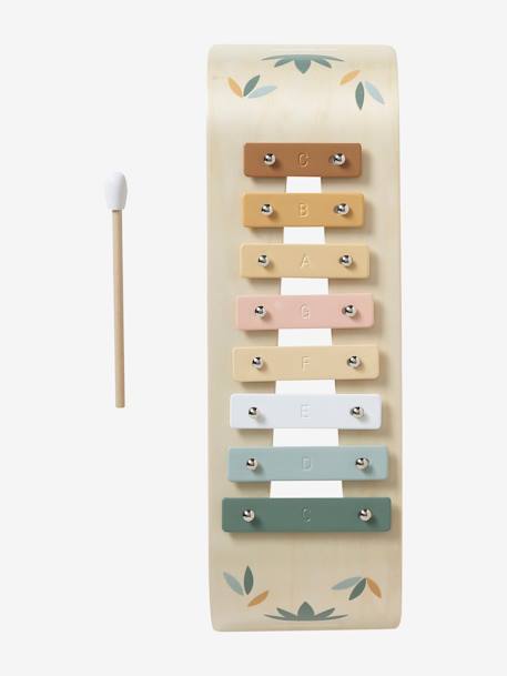 Houten xylofoon beige+groen - vertbaudet enfant 