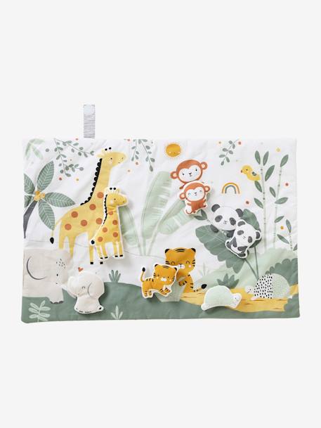 Stoffen puzzel ouder/baby TANZANIA wit - vertbaudet enfant 