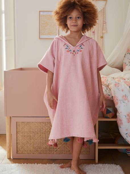 Badponcho GIPSY roze (poederkleur) - vertbaudet enfant 