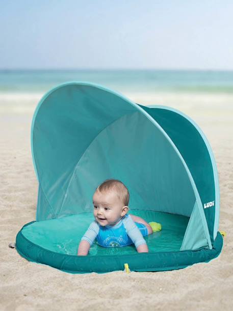 Anti-UV tent Abribaby LUDI blauw - vertbaudet enfant 