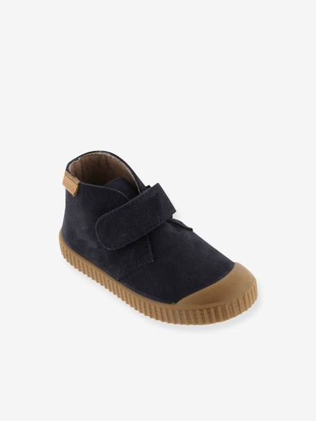 Safari Tira Serraje1366146 VICTORIA® kinderschoenen donkerbruin+marineblauw - vertbaudet enfant 