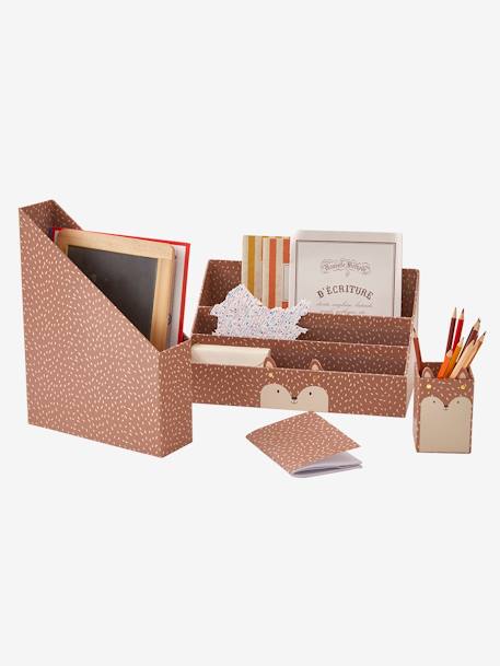 Bureau-opbergset Vos terracotta - vertbaudet enfant 