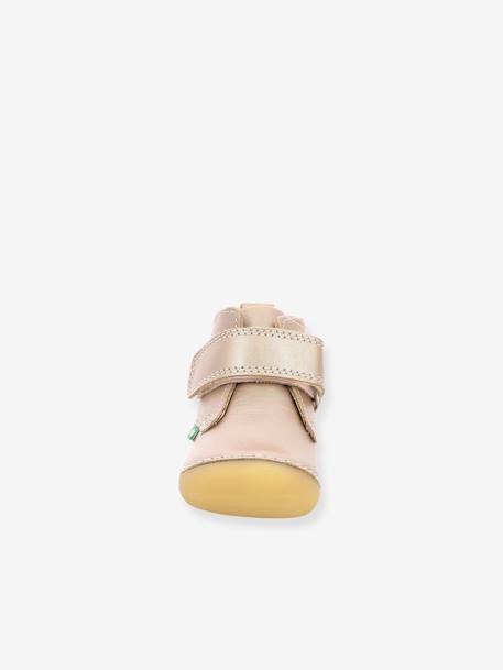 Leren babylaarsjes Sabio 584344-10 KICKERS® eerste stapjes rozen - vertbaudet enfant 