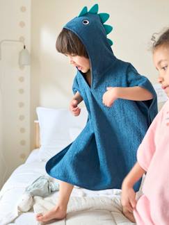 Linnengoed en decoratie-Badlinnen-Poncho-Badponcho voor kinderen Dino