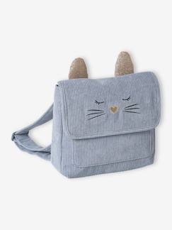 Meisje-Accessoires-Tas-Kleutertasje met fluwelen kat