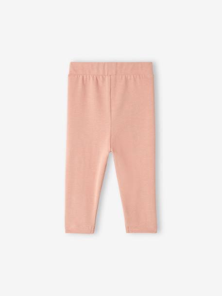 Biologisch katoenen babylegging gemêleerd grijs+roze (poederkleur) - vertbaudet enfant 