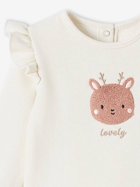 Set sweater en broek baby ecru+klei+nude - vertbaudet enfant 