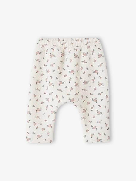 Set sweater en broek baby ecru+klei+nude - vertbaudet enfant 