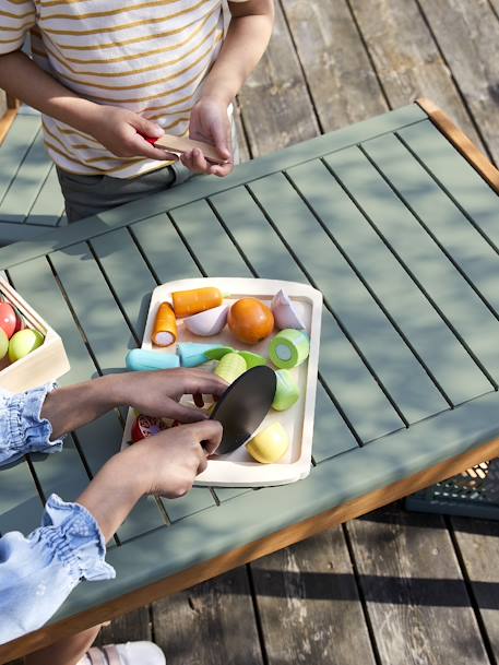 Zomerse buitentafel kaki - vertbaudet enfant 