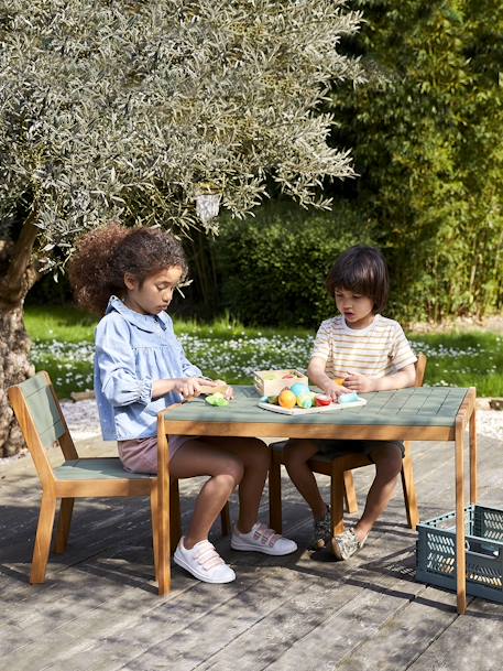 Zomerse buitentafel kaki - vertbaudet enfant 