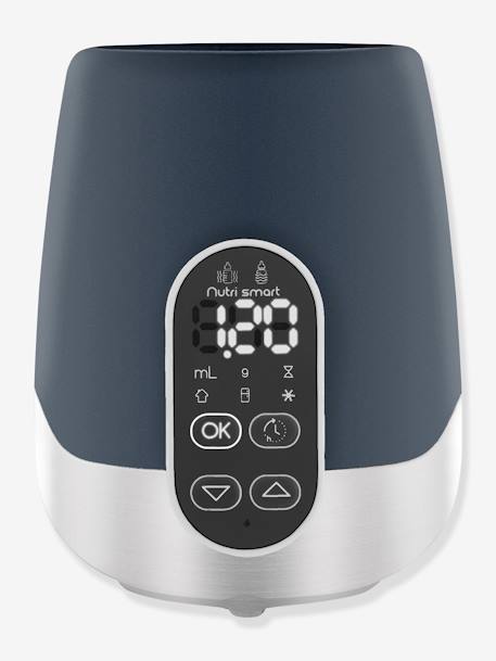 BABYMOOV Nutri Smart-flesverwarmer voor thuis/auto Blauwgrijs/wit - vertbaudet enfant 