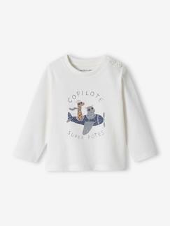 Baby-T-shirt, souspull-Decoratief T-shirt babyjongen