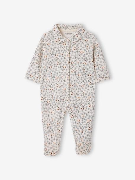 Set van 2 fluwelen pyjamapakjes hemelsblauw - vertbaudet enfant 