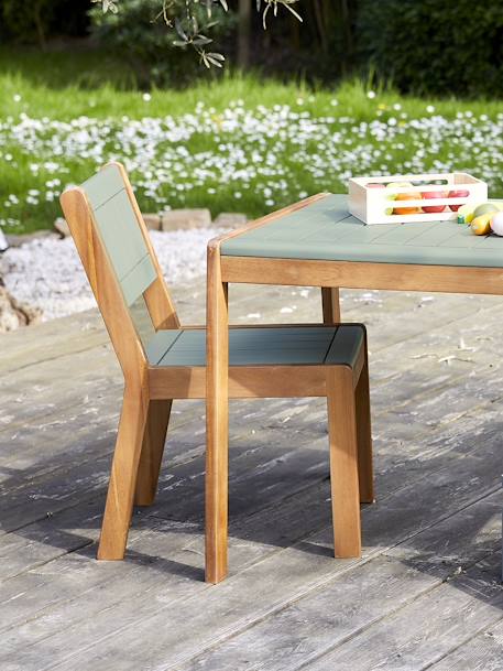 Set van 2 buitenstoelen Summer kaki - vertbaudet enfant 