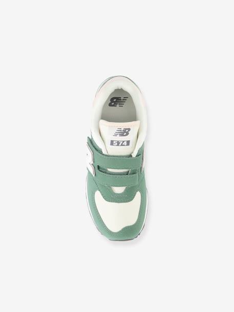 Kindersneakers met klittenband PV574AJK NEW BALANCE® groen - vertbaudet enfant 