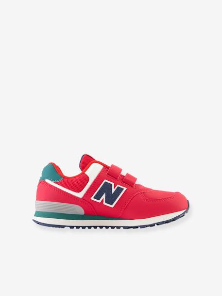 Kindersneakers met klittenband PV574CU NEW BALANCE® rood - vertbaudet enfant 