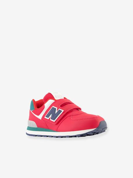 Kindersneakers met klittenband PV574CU NEW BALANCE® rood - vertbaudet enfant 