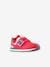 Kindersneakers met klittenband PV574CU NEW BALANCE® rood - vertbaudet enfant 