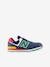 Kindersneakers met veters GC574CT NEW BALANCE® marineblauw - vertbaudet enfant 