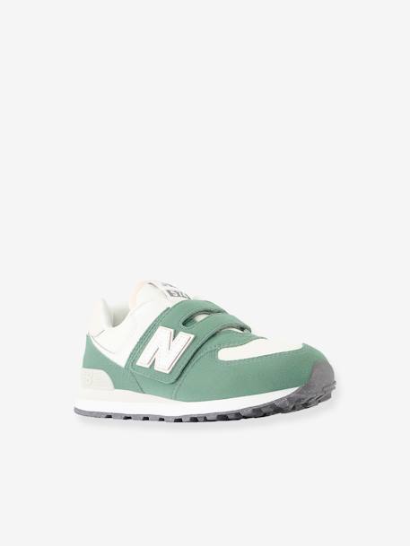 Kindersneakers met klittenband PV574AJK NEW BALANCE® groen - vertbaudet enfant 