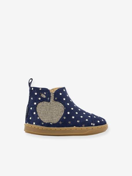 Bouba Apple Stars SHOO POM® baby boots marineblauw - vertbaudet enfant 