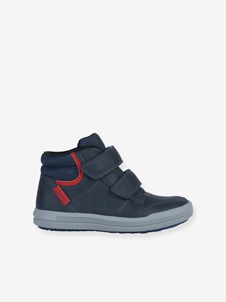 Hoge jongenssneakers met klittenbandJ Arzach GEOX® inktblauw+marineblauw - vertbaudet enfant 