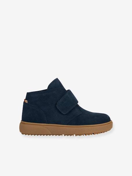 GEOX® J Theleven Boy klittenlaarzen voor kinderen karamel+marineblauw - vertbaudet enfant 