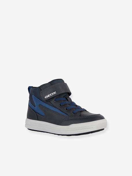 Hoge jongenssneakers met klittenbandJ Arzach GEOX® inktblauw+marineblauw - vertbaudet enfant 