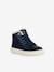 Hoge sneakers met voering J Theleven Girl B ABX GEOX® marineblauw - vertbaudet enfant 