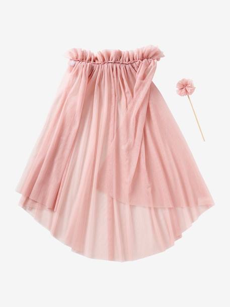 Romantische cape + toverstaf rozen - vertbaudet enfant 