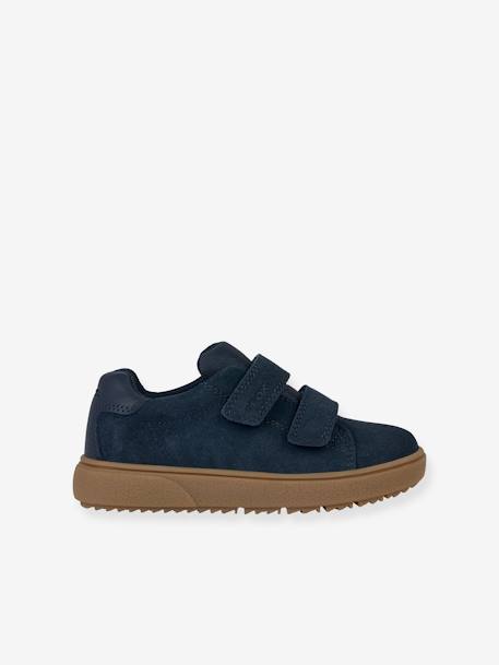 Kindersneakers met klittenband J Theleven Boy GEOX® marineblauw - vertbaudet enfant 