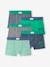 Set met 5 stretch boxers skate jongens groen - vertbaudet enfant 