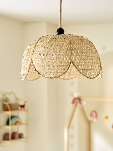 Schaduw voor bamboe hanglamp CHAMPÊTRE goudbeige - vertbaudet enfant 