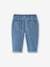 Babyjeans met elastische taille ongewassen denim+stone - vertbaudet enfant 