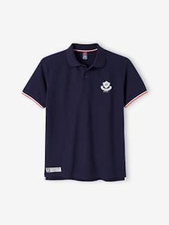 Jongens-France Rugby® poloshirt met korte mouwen voor volwassenen