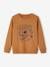 Jongenssweater Basics met grafische motieven pecannoot - vertbaudet enfant 