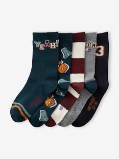 Jongens-Ondergoed-Sokken-Set van 5 paar jongenssokken