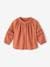 Fantasie babyblouse roest - vertbaudet enfant 